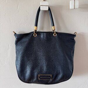 Marc by Marc Jacobs Black Leather Top Handle Bag